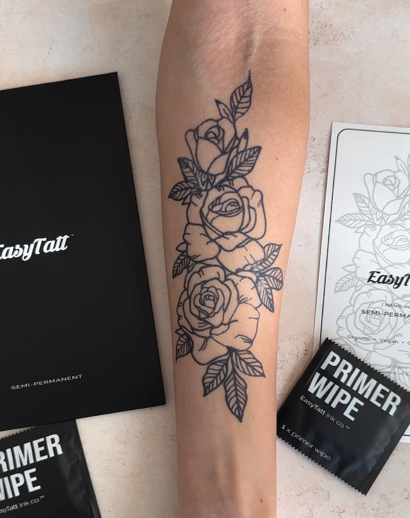 Roses Outline
